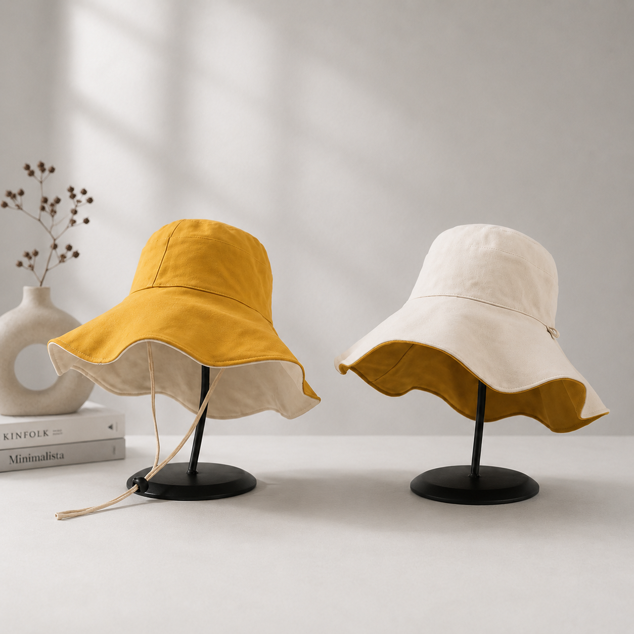 Solvane Ultra-Wide Brim Sun Hat | UPF50+ Protection