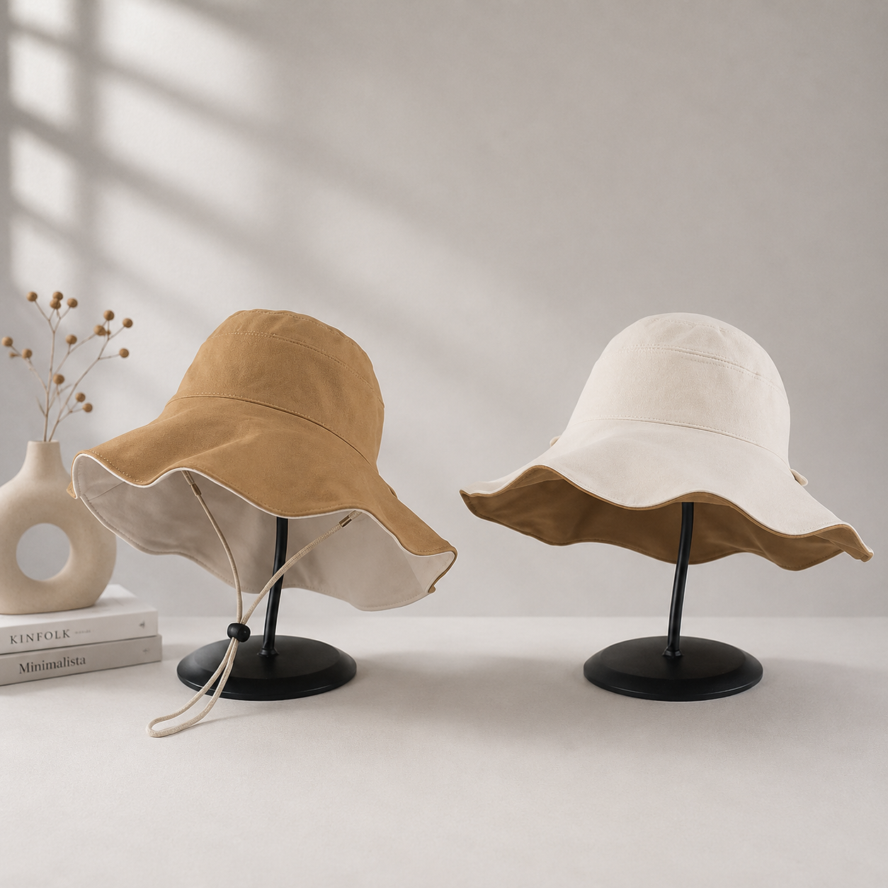 Solvane Ultra-Wide Brim Sun Hat | UPF50+ Protection