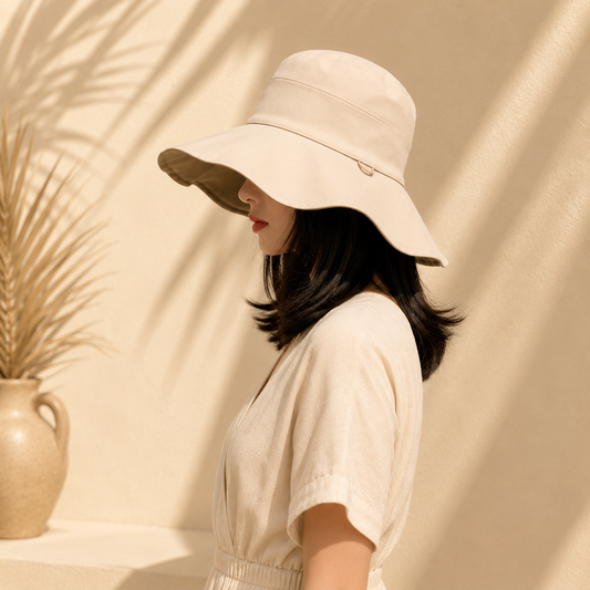 Solvane Ultra-Wide Brim Sun Hat | UPF50+ Protection
