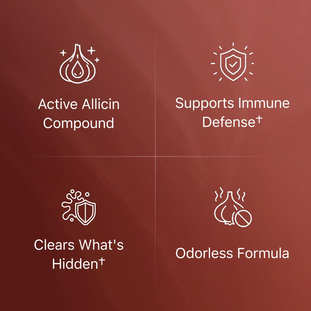 Odorless Garlic Extract — Immune Support
